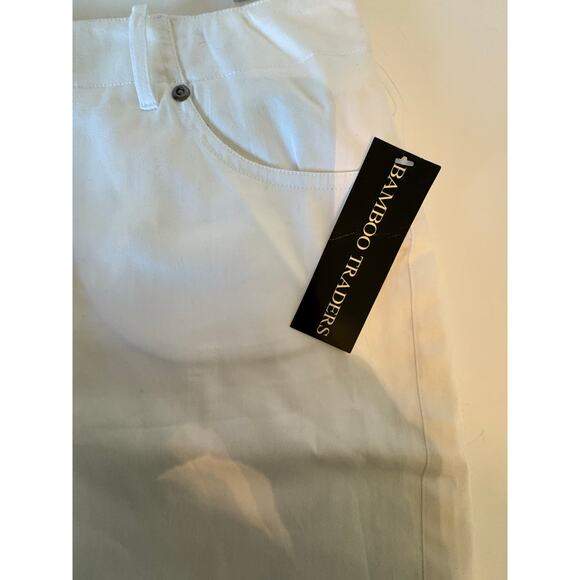 Bamboo Traders size 16 skort NEW white - Picture 12 of 12